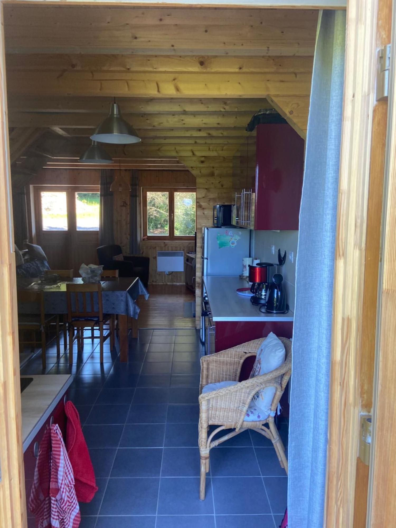 Chalet Chaleureux Avec Cheminee Et Vue Montagne Proche Gerardmer "Mon Beau Sapin" Villa Anould Esterno foto