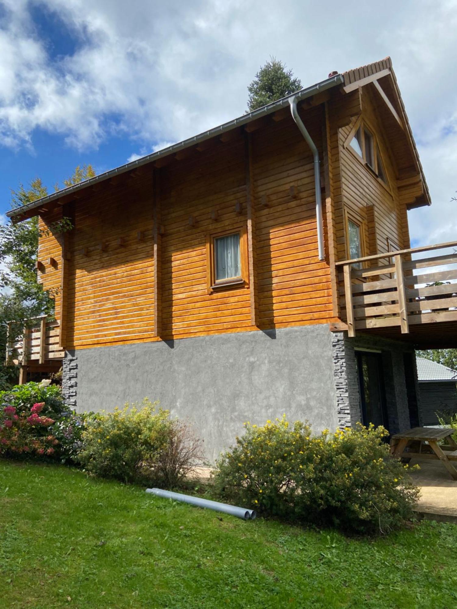 Chalet Chaleureux Avec Cheminee Et Vue Montagne Proche Gerardmer "Mon Beau Sapin" Villa Anould Esterno foto