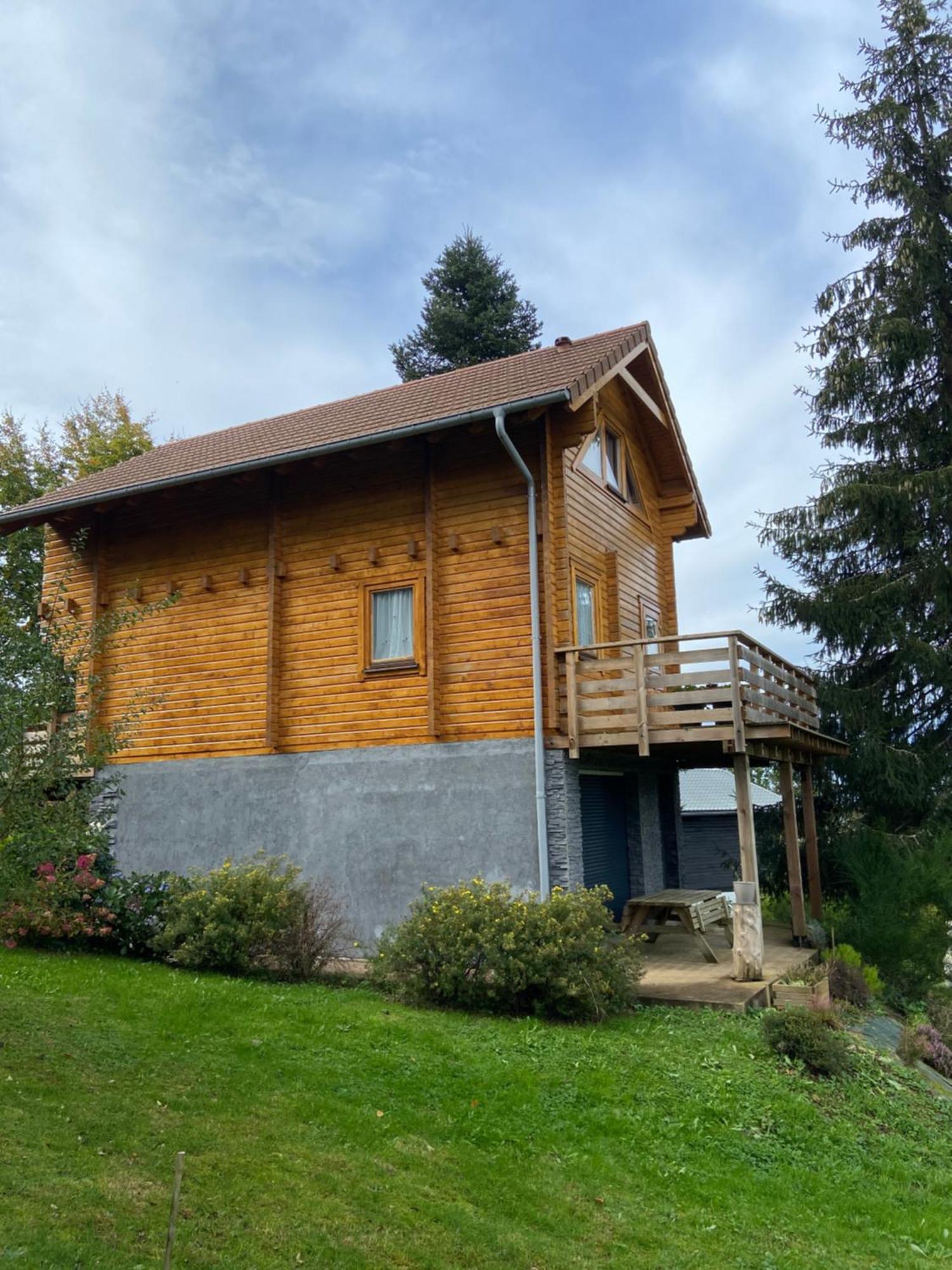 Chalet Chaleureux Avec Cheminee Et Vue Montagne Proche Gerardmer "Mon Beau Sapin" Villa Anould Esterno foto