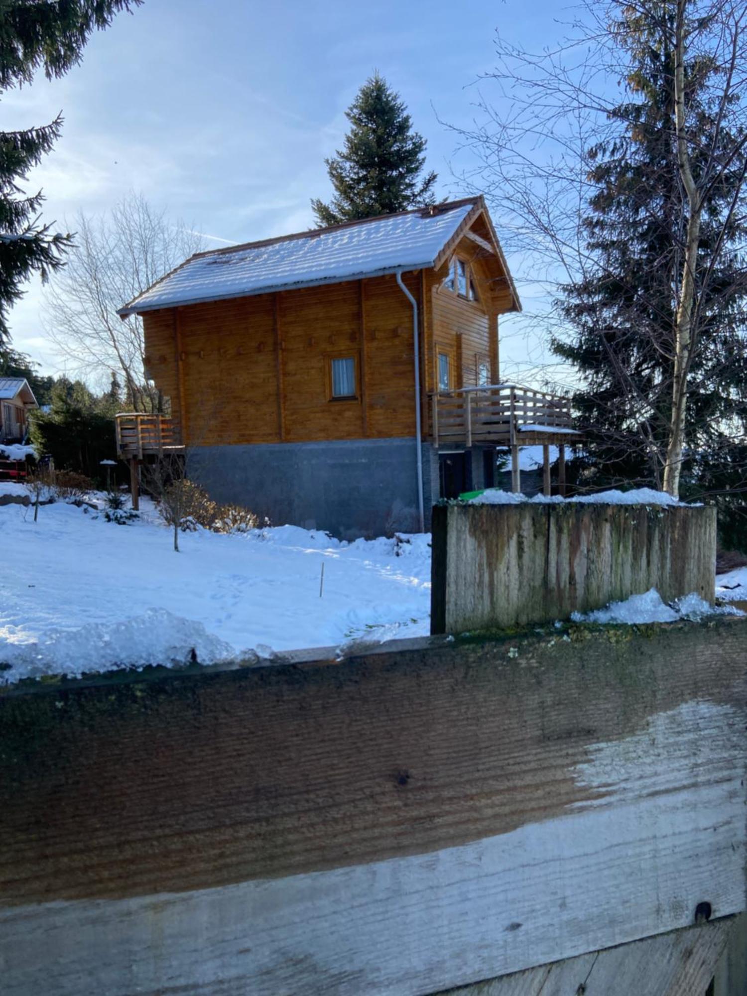 Chalet Chaleureux Avec Cheminee Et Vue Montagne Proche Gerardmer "Mon Beau Sapin" Villa Anould Esterno foto